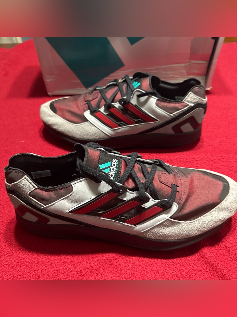 Adidas Equipment Takumi Sen Men 14 / Women 15 Red Black JR2630